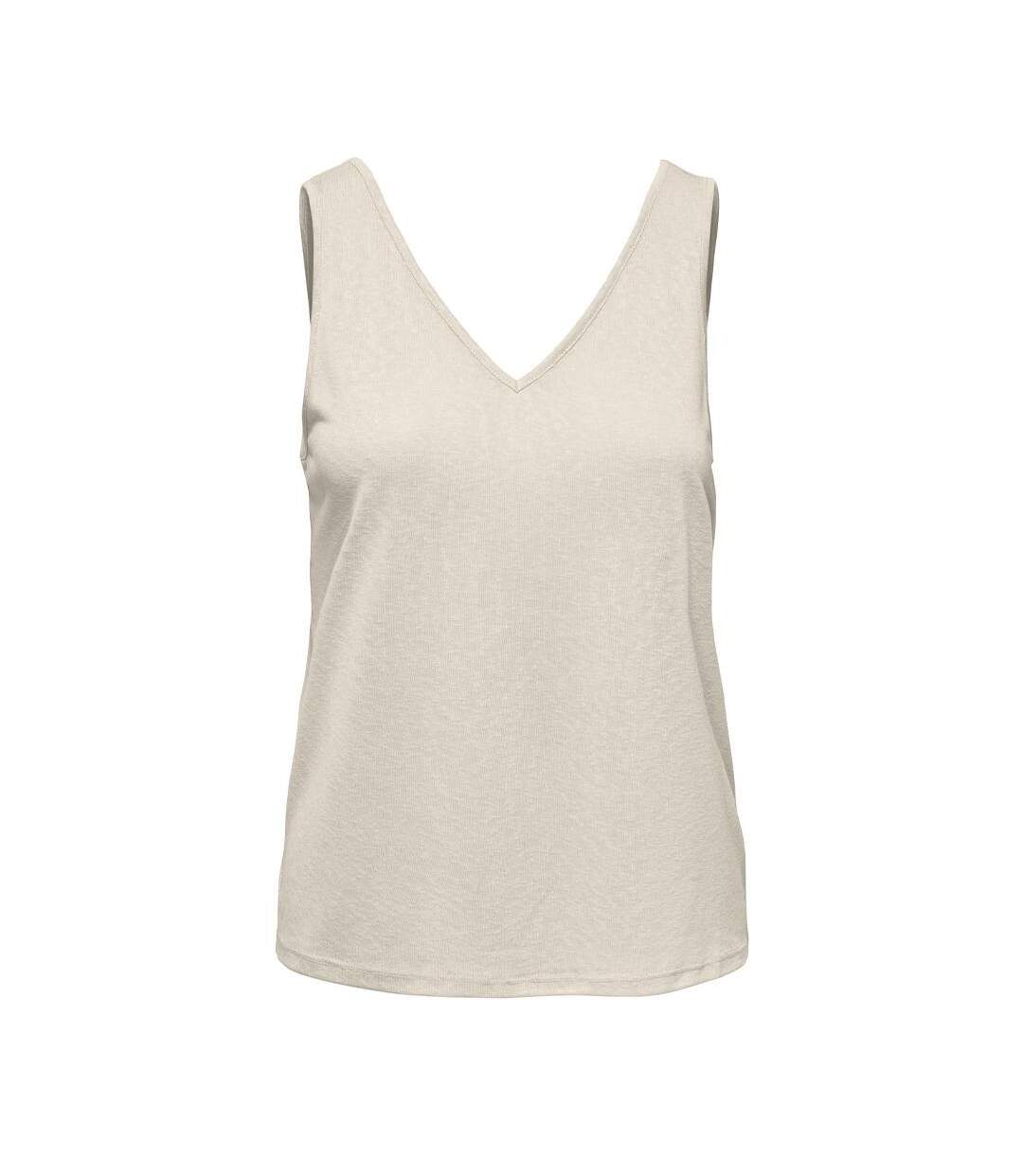 Débardeur Beige Femme JDY Faustina - L-1