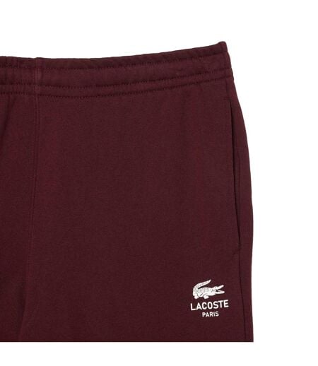 Pantalon De Jogging Adulte Rouge Bordeaux Lacoste