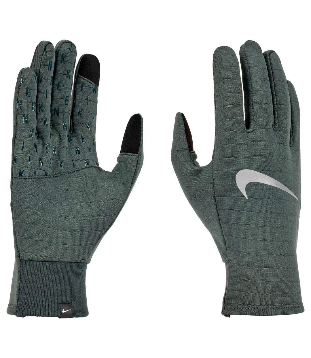 Gants Course À Pied Thermafit Adulte Vert Nike-1