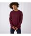 Sweat Organique À Col Ras Du Cou Pour Hommes Bordeaux B&C-1