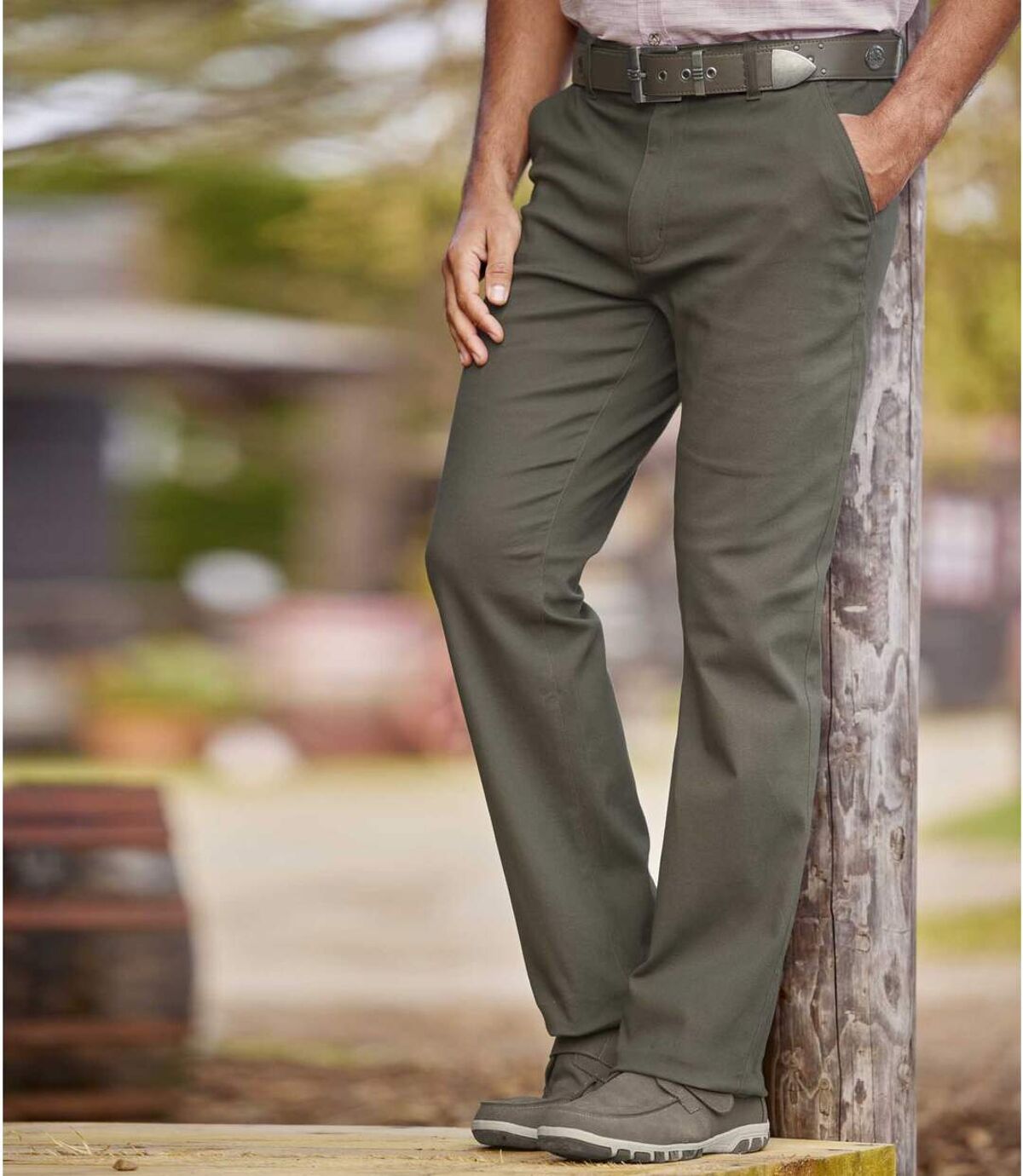 Chino-Hose Rodeo aus Twill Atlas For Men