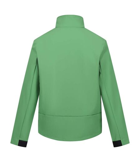 Regatta Mens Dendrick Soft Shell Jacket (Field Green/Jasmine Green)