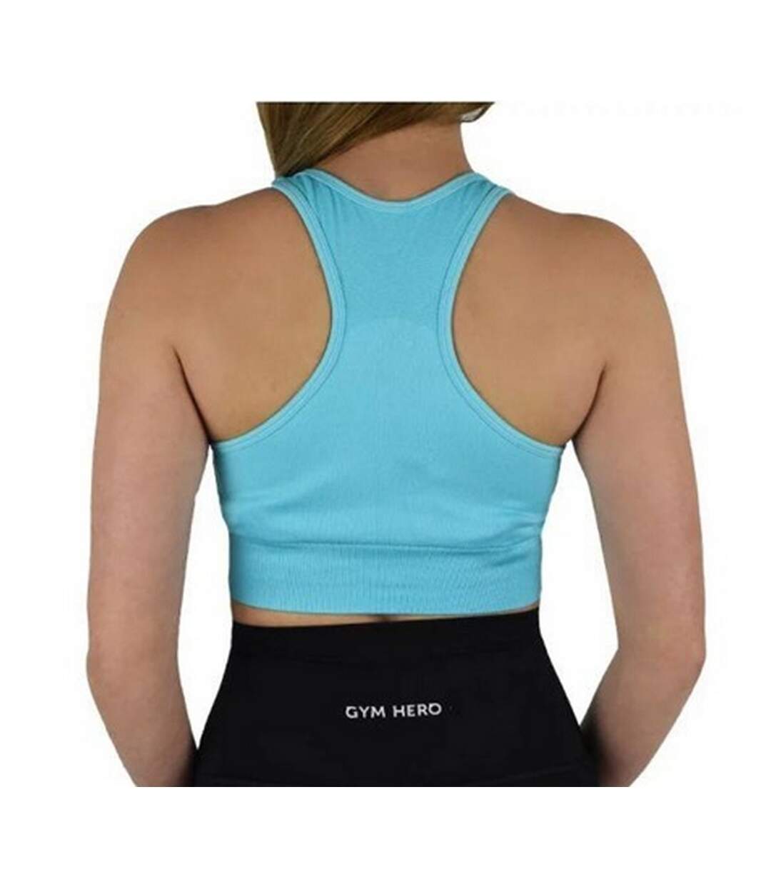 Brassière De Sport Miami Cute Femme Bleu Gym Hero-2