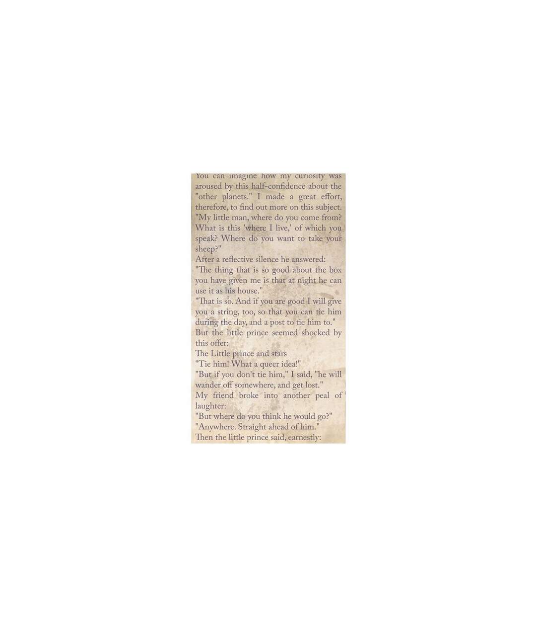 Papier Peint The Little Prince Spiritual Journey 50x1000cm-2