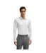 Mens Joe Oxford Point Collar Long-sleeved Shirt White Boss-1