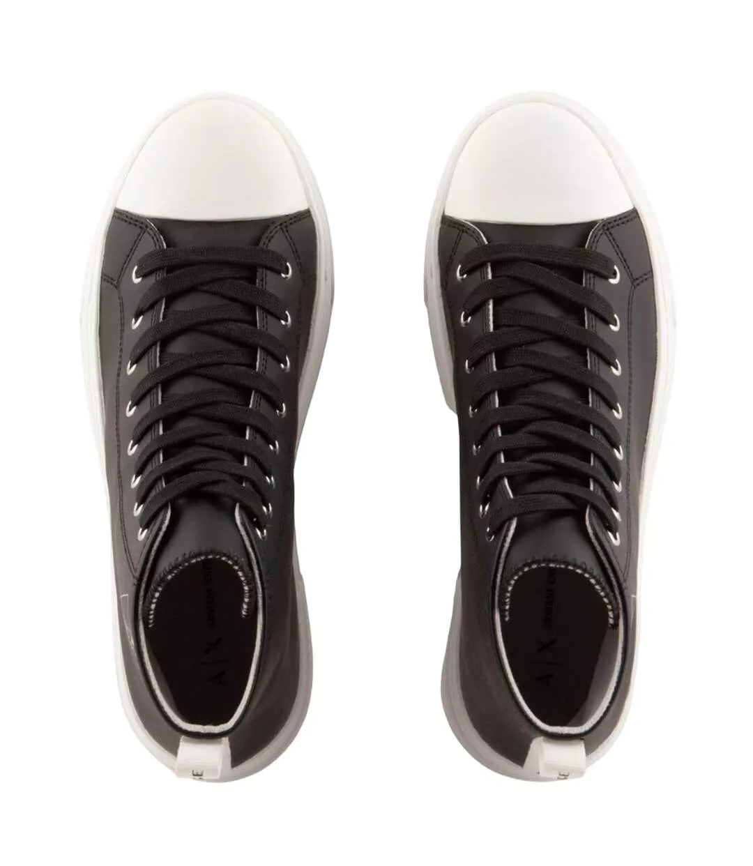 Baskets Femme Noir Armani Exchange-4