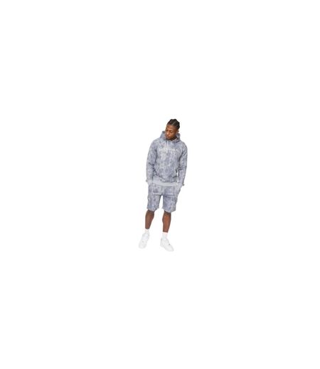 Short À Poches Motif/style Camouflage Bardon Homme Gris Clair Camouflage Crosshatch