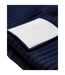 Bonnet Bleu Marine Oxford Blanc Beechfield-2
