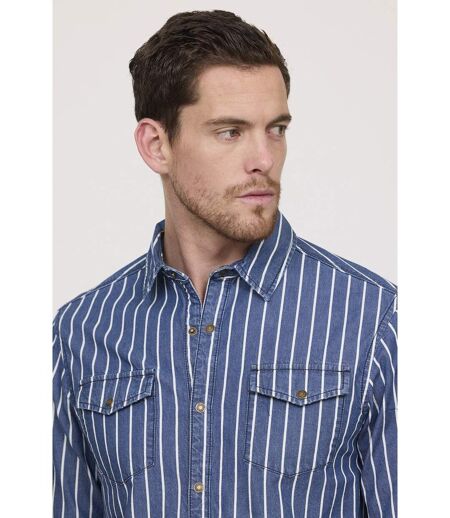 Chemise DARILE Medium blue stripes