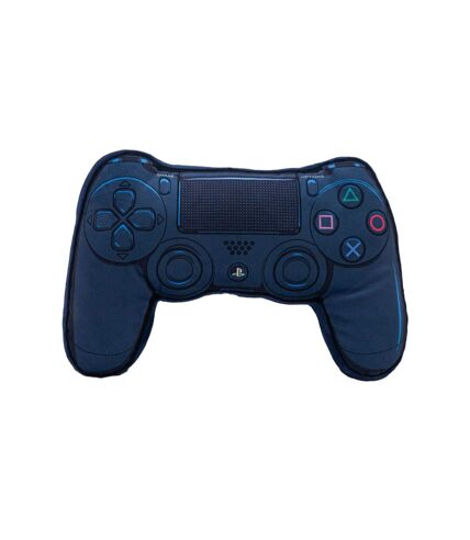 Playstation Controller Filled Cushion (Black) (One Size)