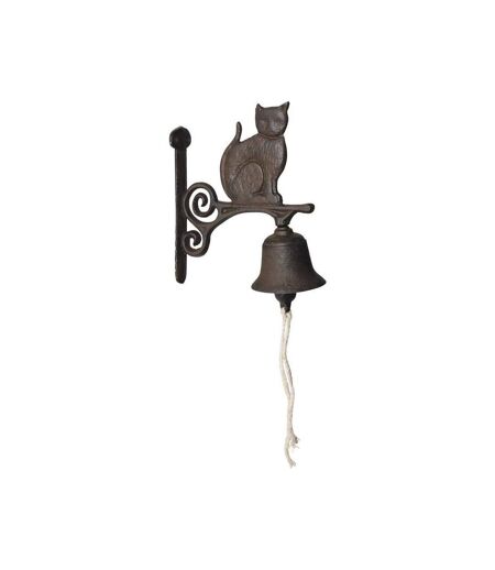 Cloche de jardin chat en fonte