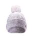 Womens/ladies carlan beanie grey melange Iguana