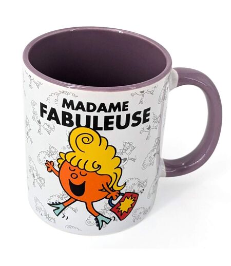 Mug MONSIEUR MADAME 30 cl 1 pièce Mme Fabuleuse