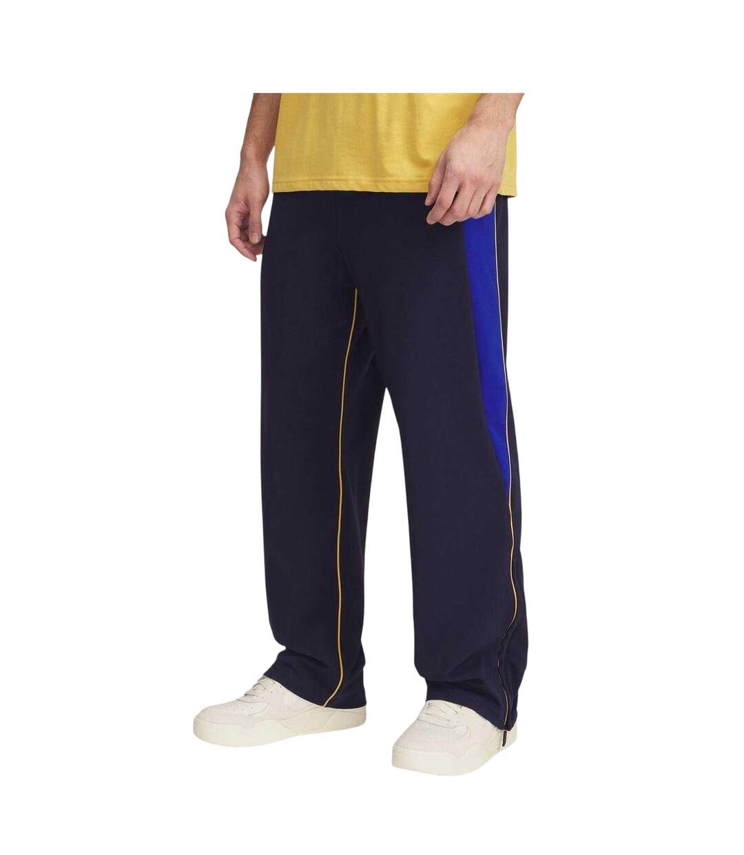 Pantalon De Survêtement Motif/style Rayure Latérale Homme Bleu Under Armour-1