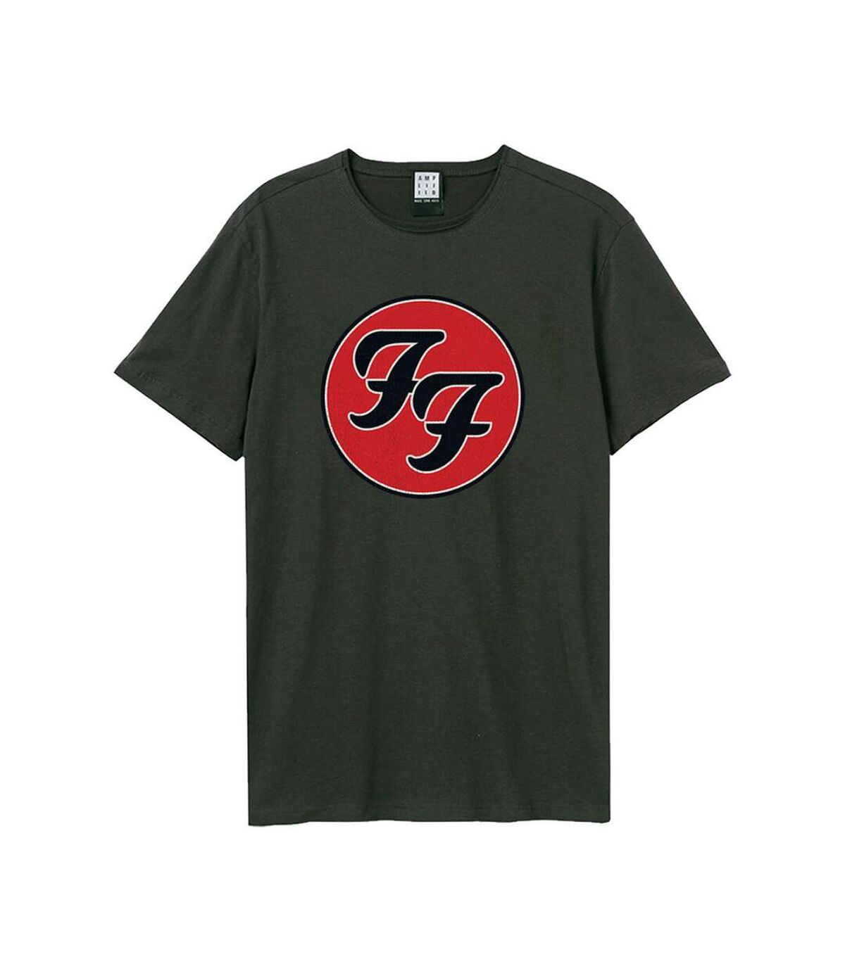 Amplified - T-shirt DOUBLE F LOGO - Adulte (Anthracite) - UTGD839