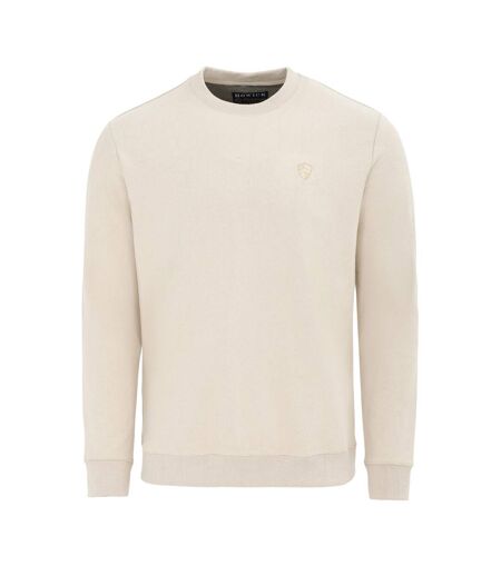 Sweat Motif/style Logo Homme Beige Howick