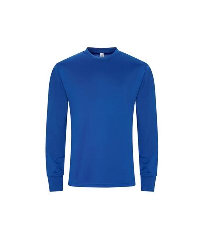 AWDis Cool Mens Long-Sleeved Active T-Shirt (Royal Blue)