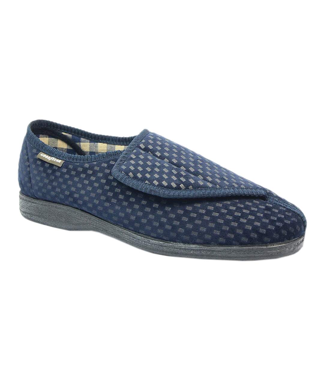 Chaussons columbus homme bleu marine Goodyear