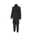 Mens Logo Zipped Tracksuit Black Firetrap-3
