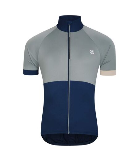 Maillot de cyclisme protraction homme nénuphar / denim sombre Dare 2B