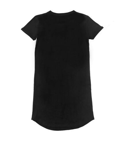 Ghostbusters Womens/Ladies Arcade Neon T-Shirt Dress (Black) - UTHE655