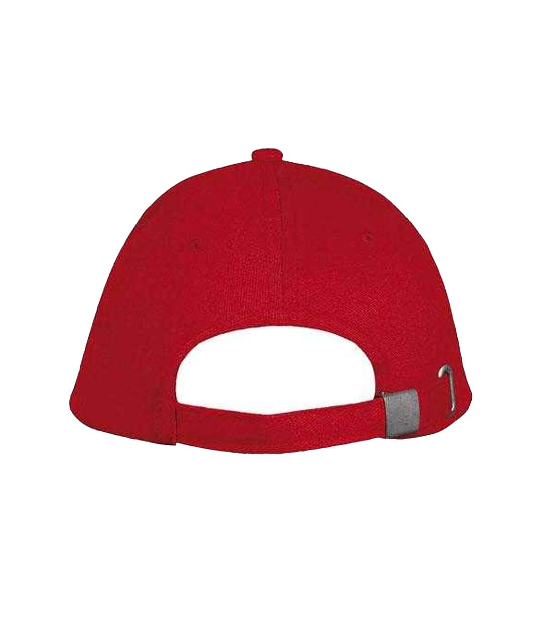 Long Beach 5 Panel Baseball Cap Red White MidOcean-2