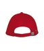 Long Beach 5 Panel Baseball Cap Red White MidOcean-2