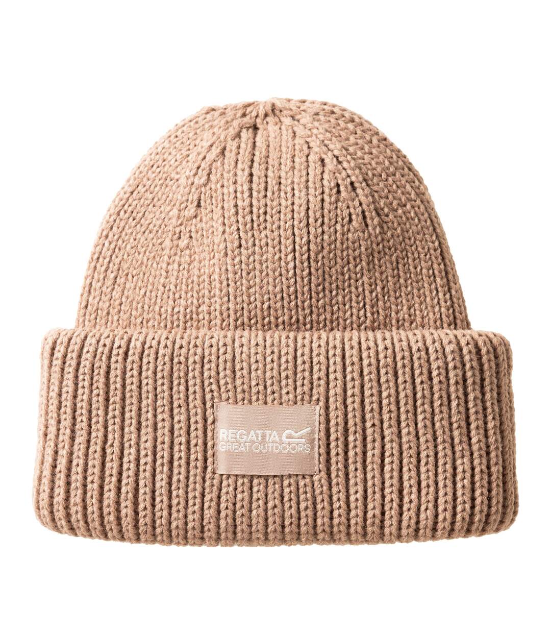 Bonnet Uni À Revers Connora Fisherman Adulte Beige Regatta-2