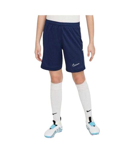 Childrens/kids Academy 25 Dri-fit Shorts Navy Blue Nike
