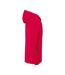 Veste Unie À Capuche Ajustable Iconic Premium Adulte Rouge Fruit Of The Loom-4