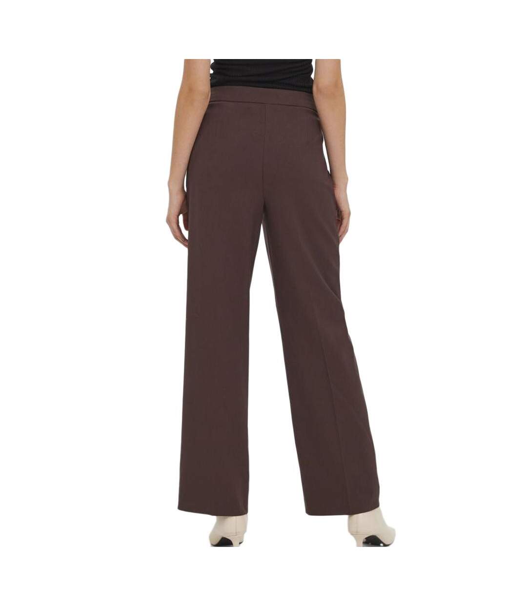 Pantalon Marron Femme Vero Moda Wide - W36-L32