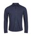 Chemise Manches Longues Luxury Homme Bleu Marine Tee Jays-1