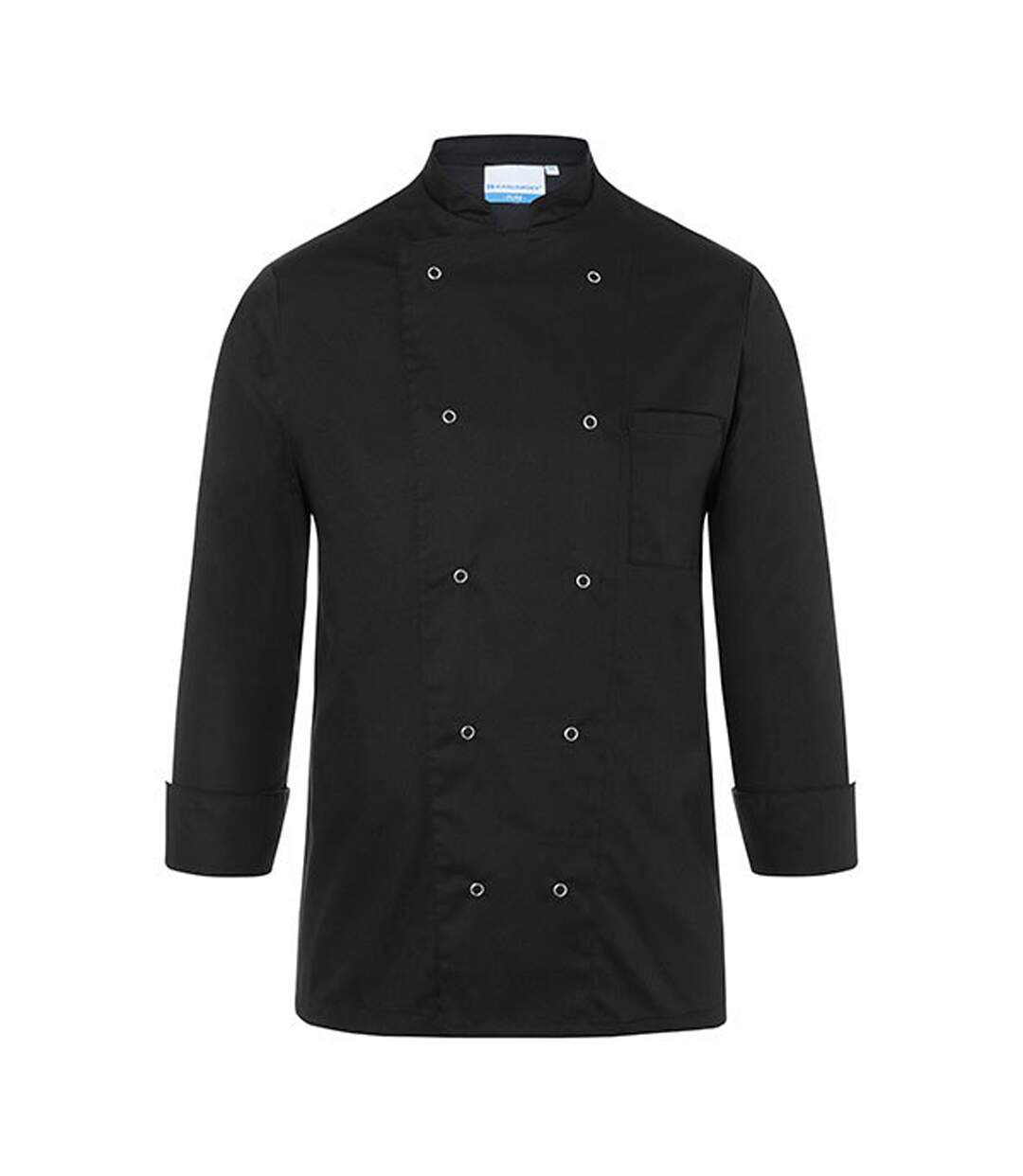Unisex Adult Basic Chef Jacket Black Karlowsky-1