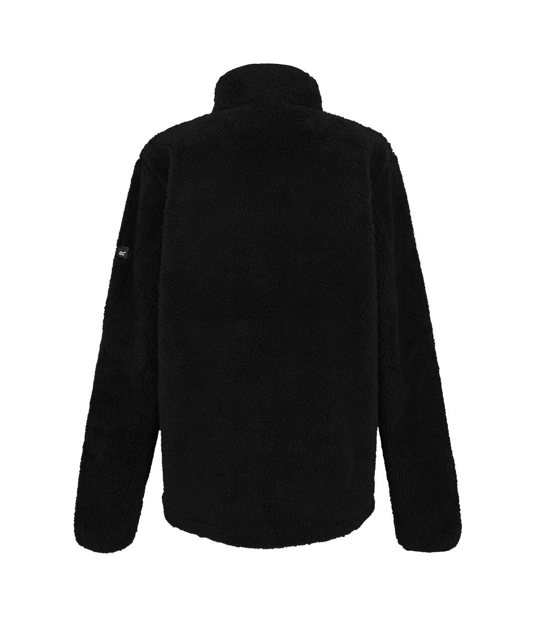 Mens Midoor Fluffy Fleece Jacket Black Regatta-3