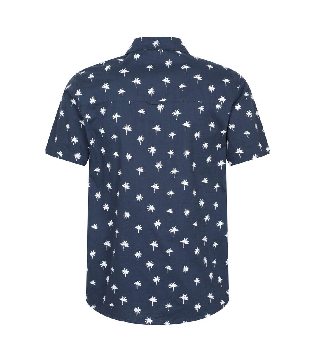 Chemise Manches Courtes Motif/style Imprimé Preston Homme Bleu Mountain Warehouse-2