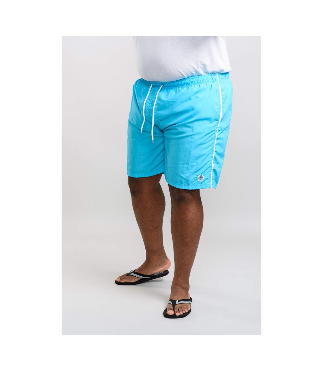 Duke Mens Yarrow D555 Full Length Swim Shorts (Blue)