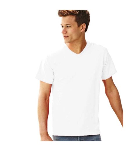 T-shirt à manches courtes homme blanc Fruit of the Loom