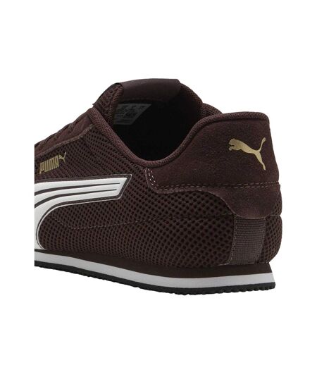 Mens Track Suede Trainers Brown Puma