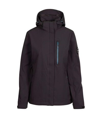 Womens/ladies katya dlx waterproof jacket dark grey Trespass