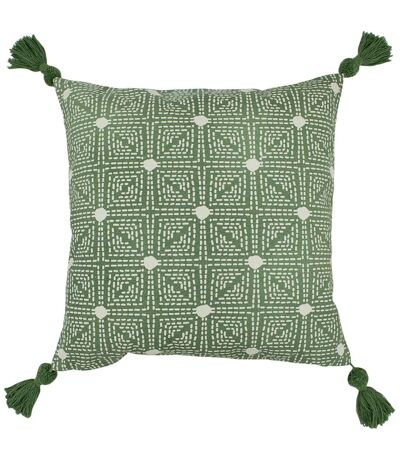 Furn - Housse de coussin CHIA (Vert de gris) (Taille unique) - UTRV2015