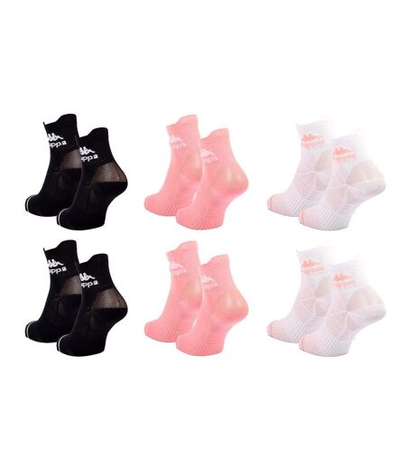 Chaussettes KAPPA QUARTER - Pack de 6 pcs 0959
