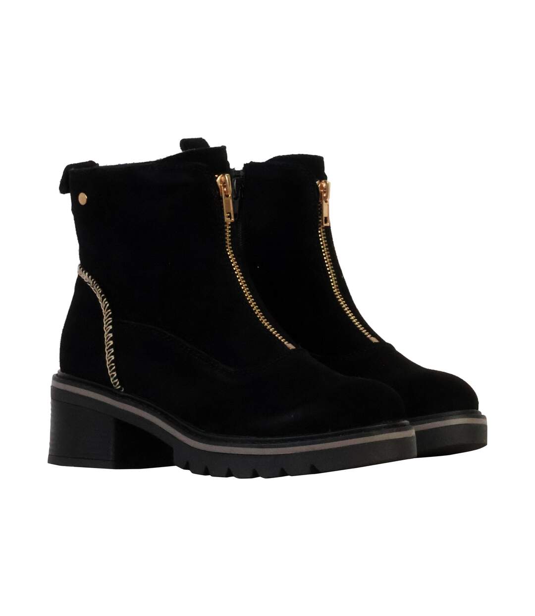 Bottines Cuir The Divine Factory Alenoa-3