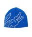 Bonnet bleu/blanc homme lacoste broderie-1