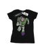 Disney T-shirt en coton Womens/Ladies Toy Story 4 Classic Buzz Lightyear (Noir) - UTBI44447-1