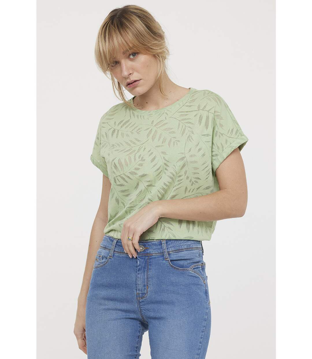 T-shirt manches courtes polyester regular AFAMA-2