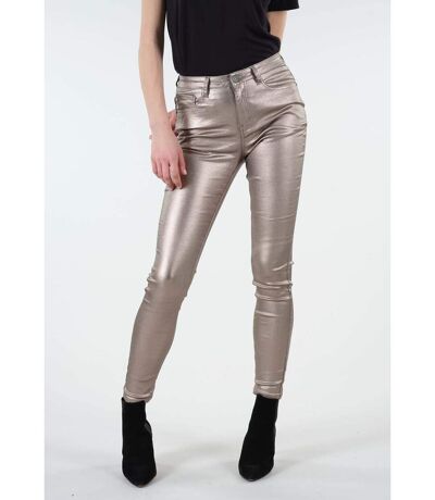 Pantalon en toile enduite LYSIE