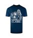 T-shirt Homme Bleu Marine Cavalli Class-1