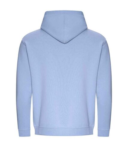 Sweat à capuche homme bleu ciel Awdis