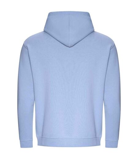 Sweat à capuche homme bleu ciel Awdis