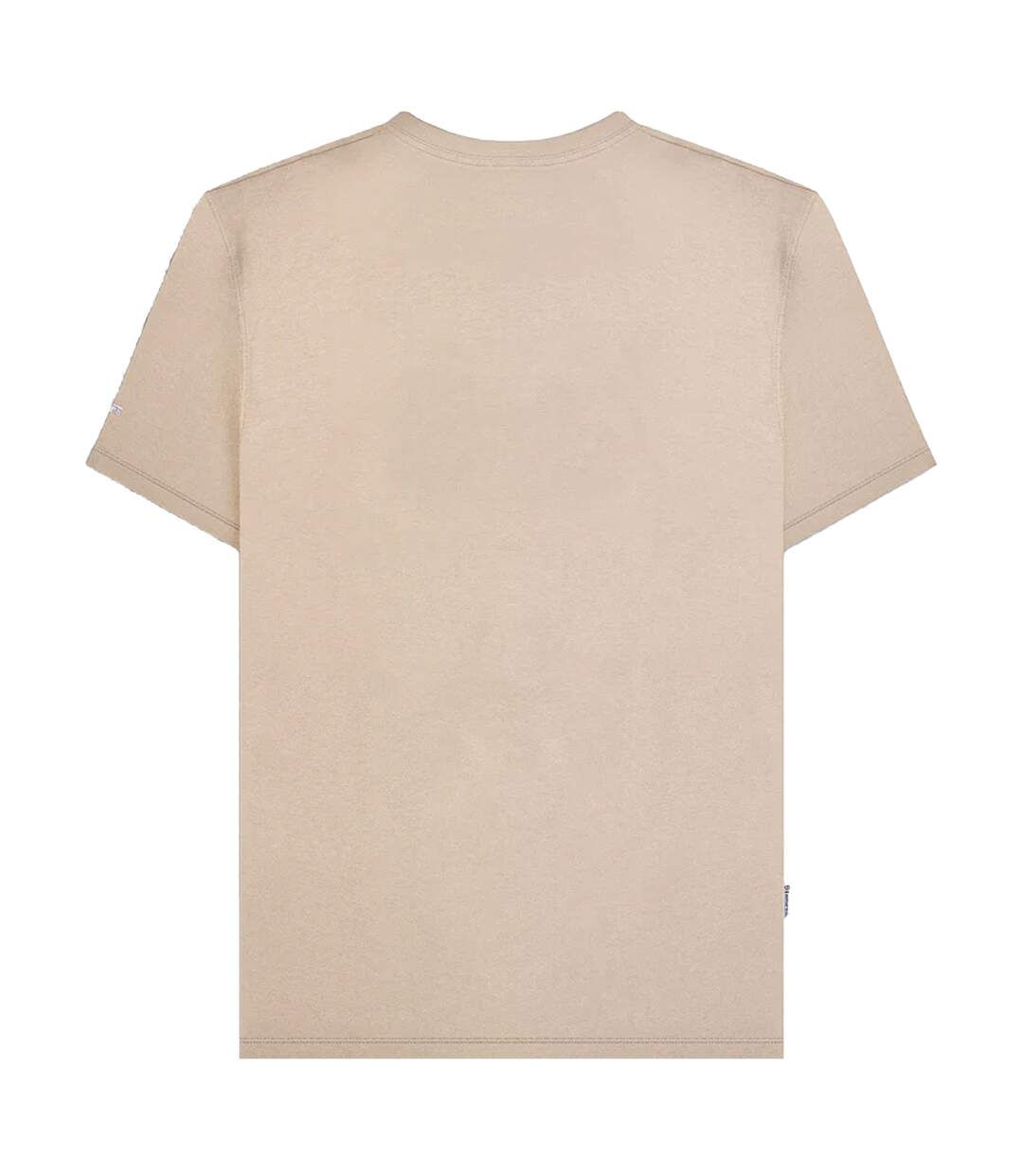 T-shirt Motif/style Rayure Sur Poitrine Homme Marron Clair Lambretta-3